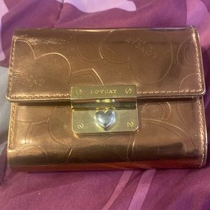 Lovecat multi section wallet
